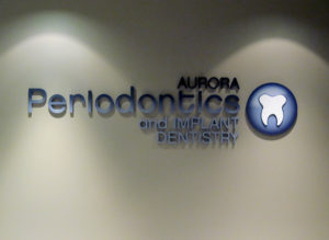 Logo wall sign