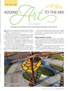Adding Art to The Mix article