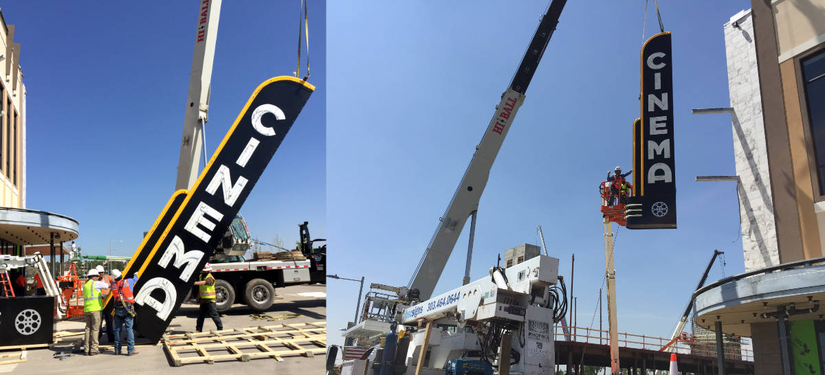 BSC Signs installation