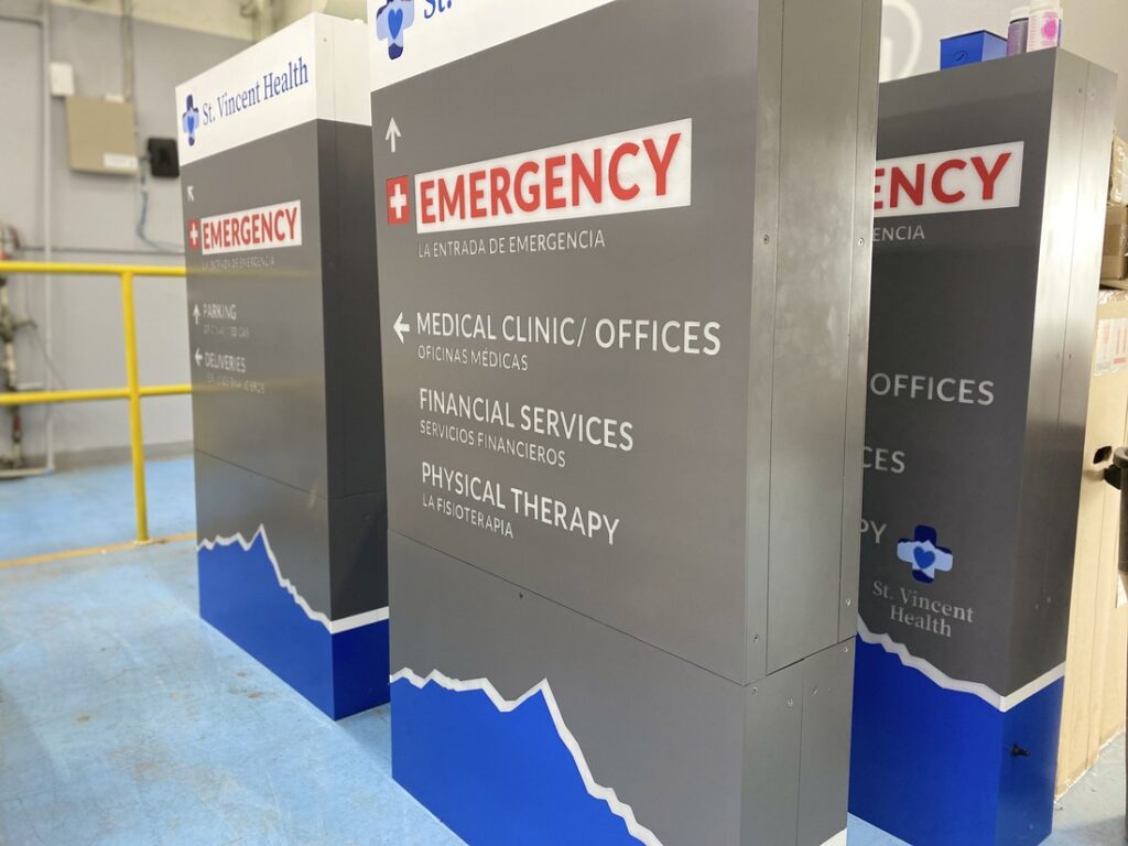 Wayfinding Signs for Healthcare Industry