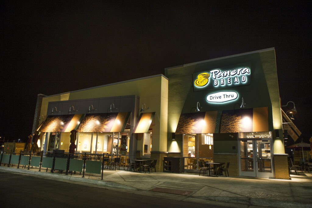 10038-scaled.jpg | BSC Signs Bright LED signs mounted on a storefront displaying vibrant digital messaging to attract customers and increase business visibility.