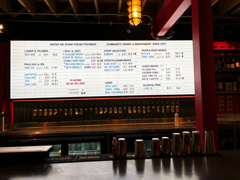 BrewDog_denver_cabinet_wall_sign_2 | BSC Signs | BSC Signs cabinet signs